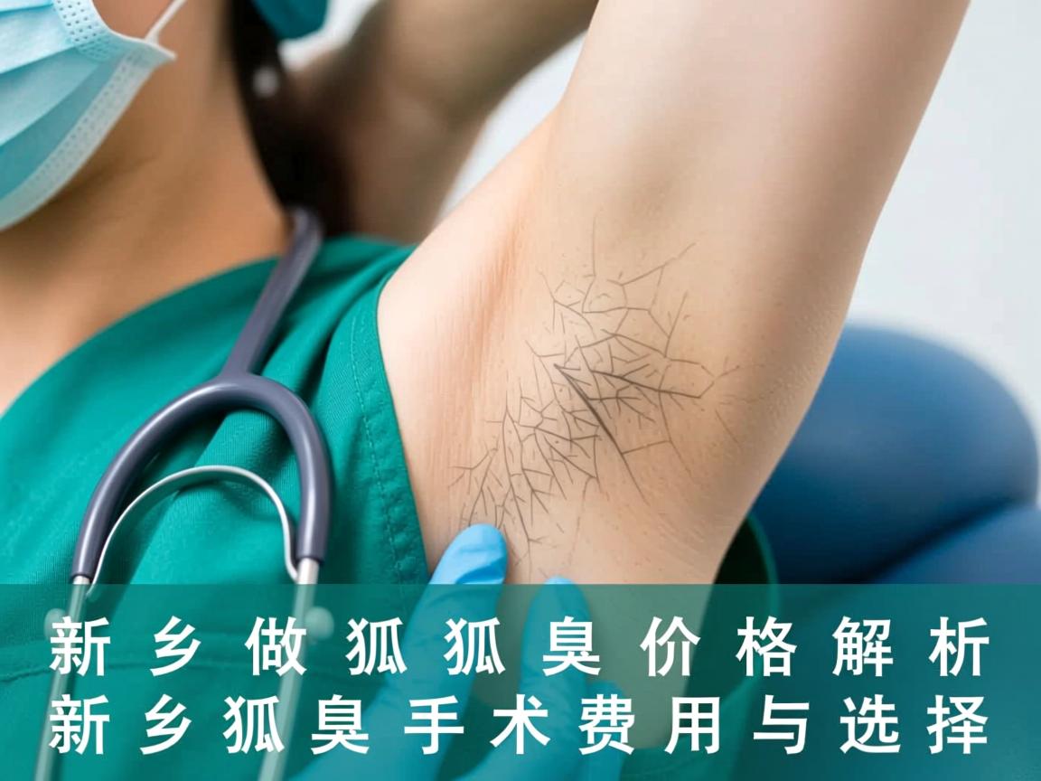 新乡做狐臭价格解析，新乡狐臭手术费用与选择