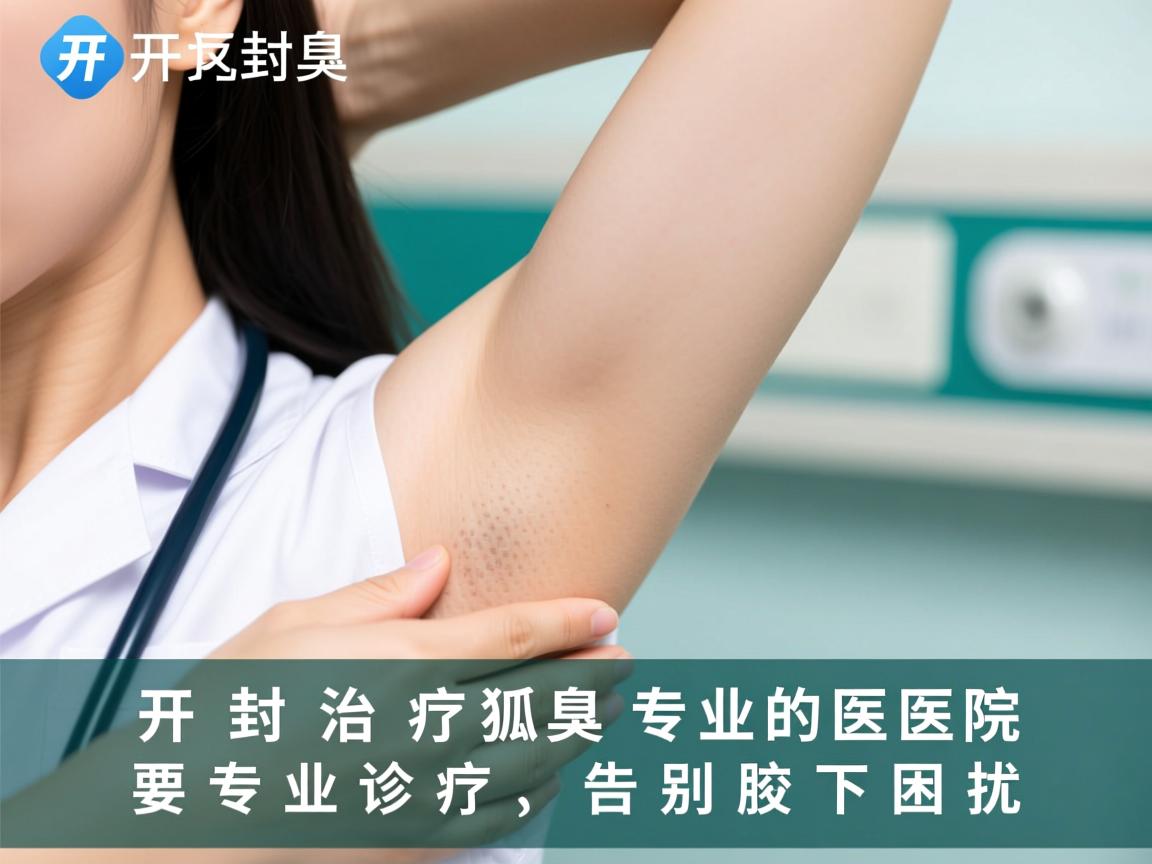 开封治疗狐臭专业的医院，专业诊疗，告别腋下困扰