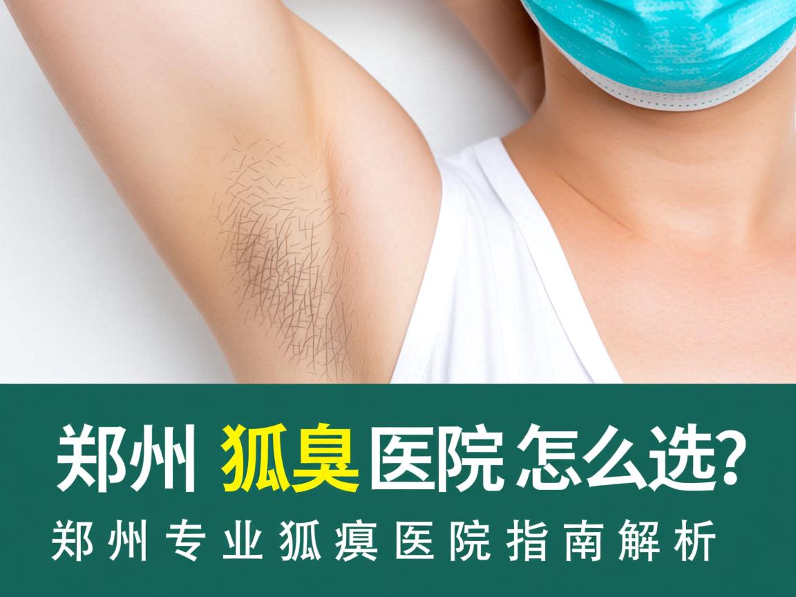 郑州狐臭医院怎么选？郑州专业狐臭医院指南解析