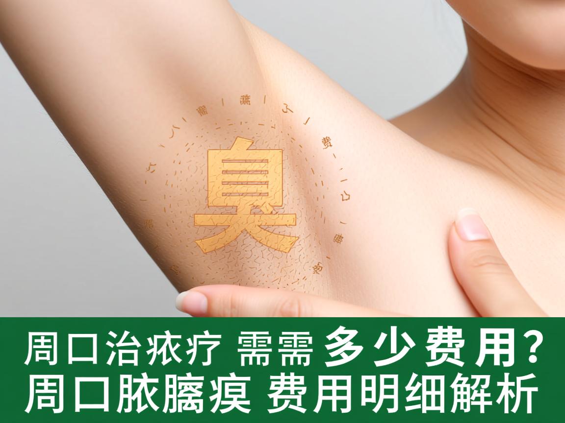 周口治疗腋臭需要多少费用？周口腋臭费用明细解析