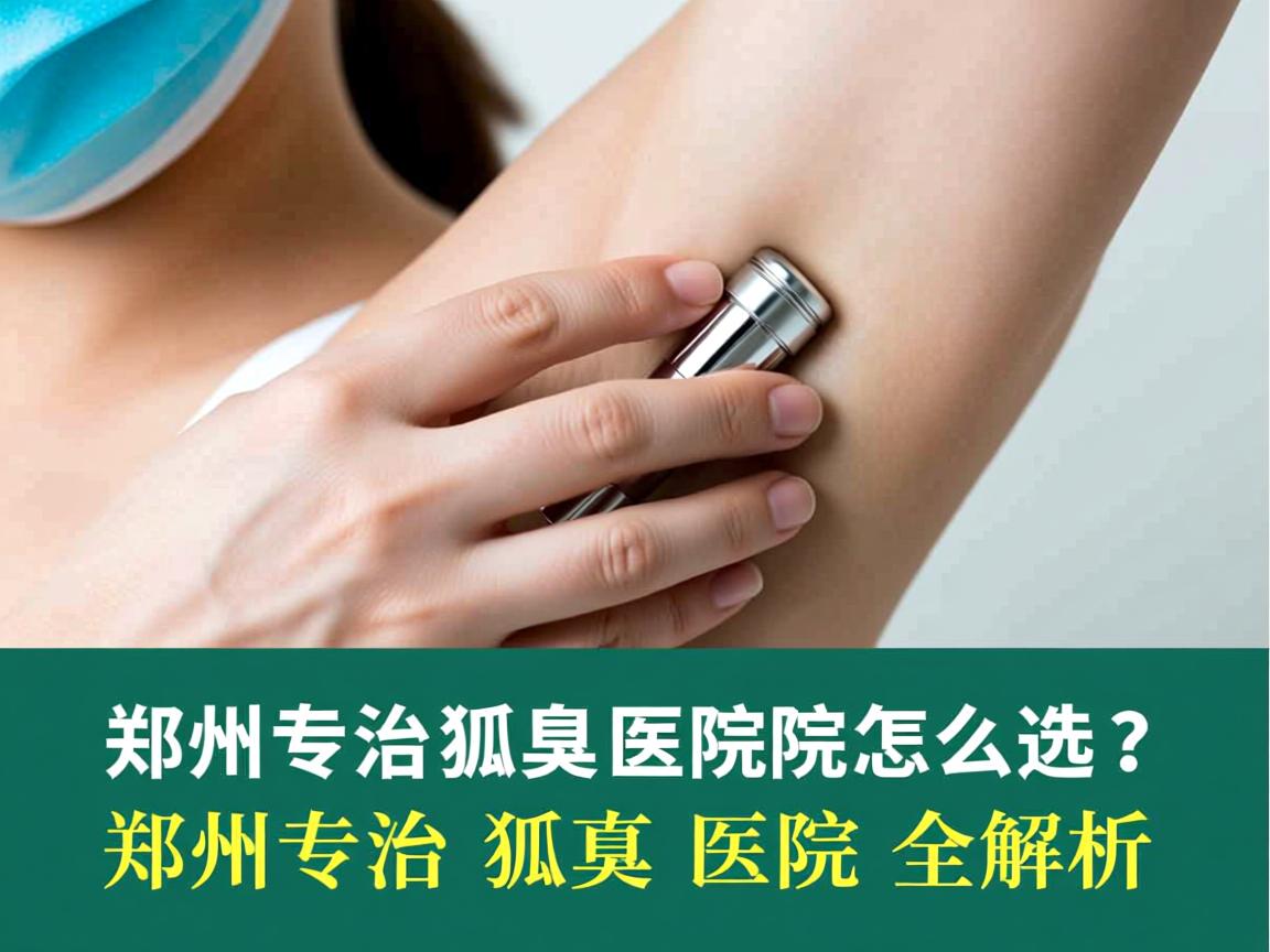郑州专治狐臭医院怎么选？郑州专治狐臭医院全解析