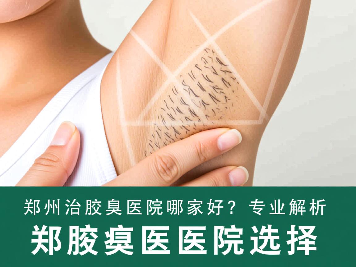 郑州治腋臭医院哪家好？专业解析郑州腋臭医院的选择