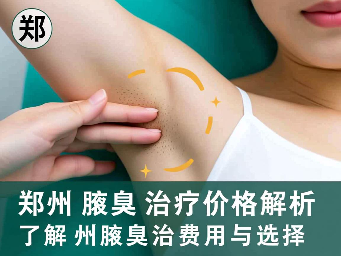 郑州腋臭治疗价格解析,了解郑州腋臭治疗的费用与选择 郑州腋臭治疗价格解析,了解郑州腋臭治疗的费用与选择
