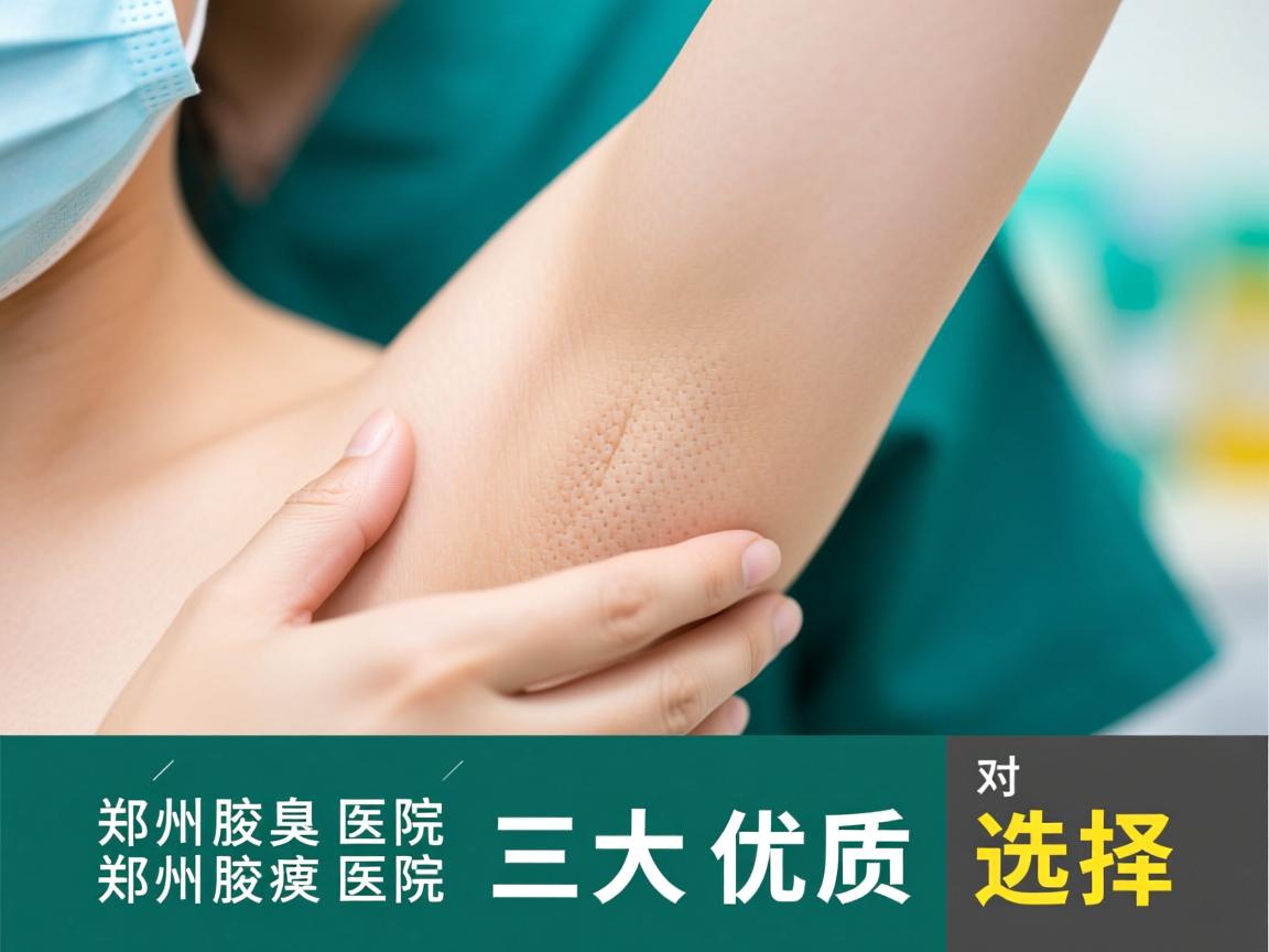 郑州腋臭医院深度解析，郑州腋臭医院三大优质选择对比