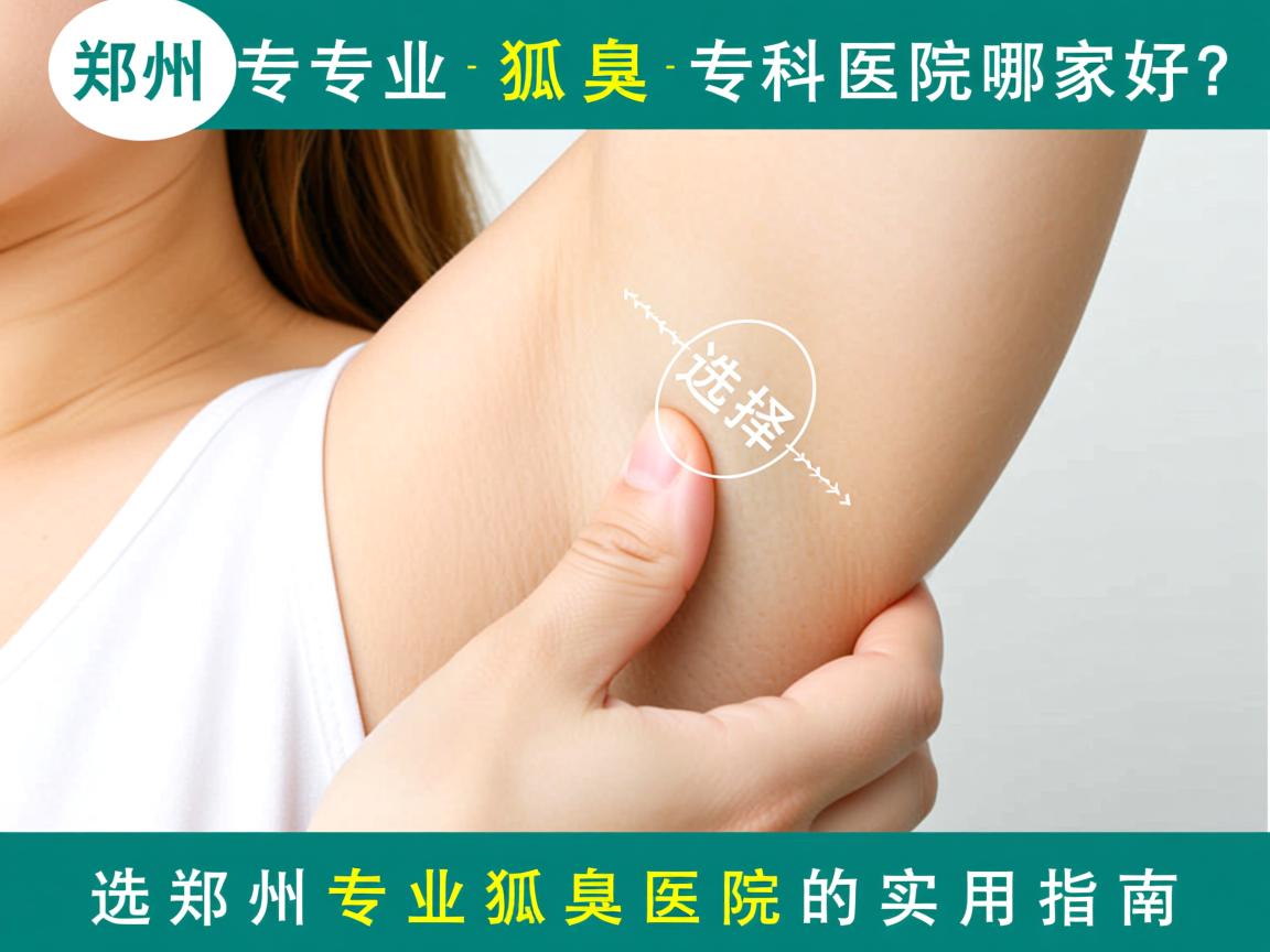 郑州专业狐臭专科医院哪家好？选择郑州专业狐臭医院的实用指南