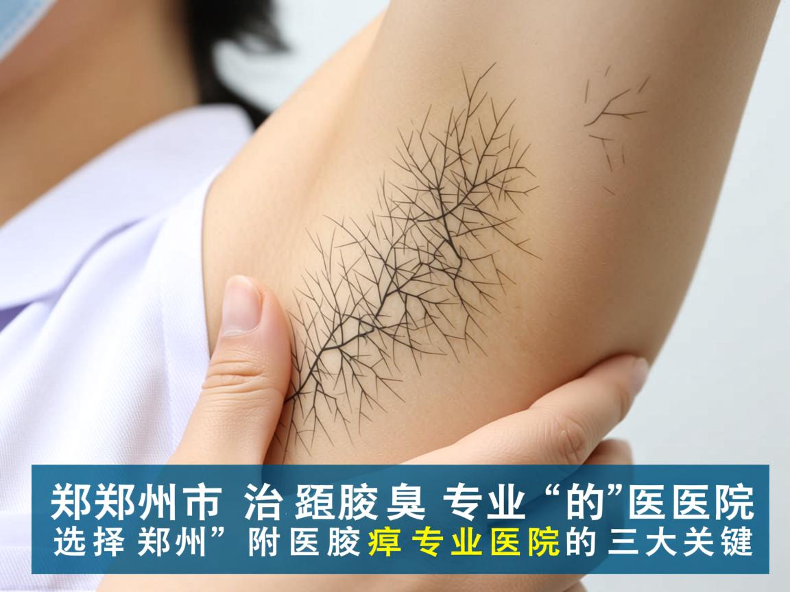 郑州市治腋臭专业的医院，选择郑州附医腋臭专业医院的三大关键