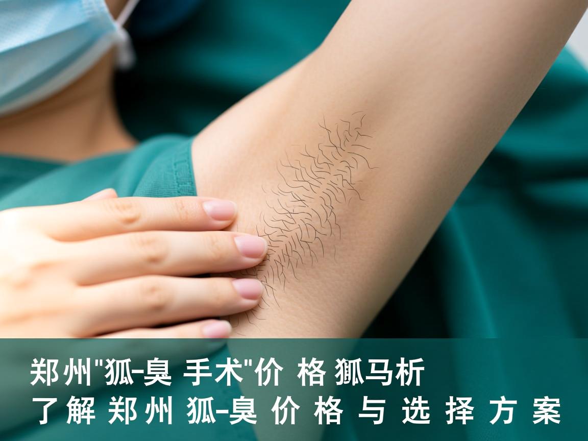 郑州狐臭手术价格解析，了解郑州狐臭价格与选择方案