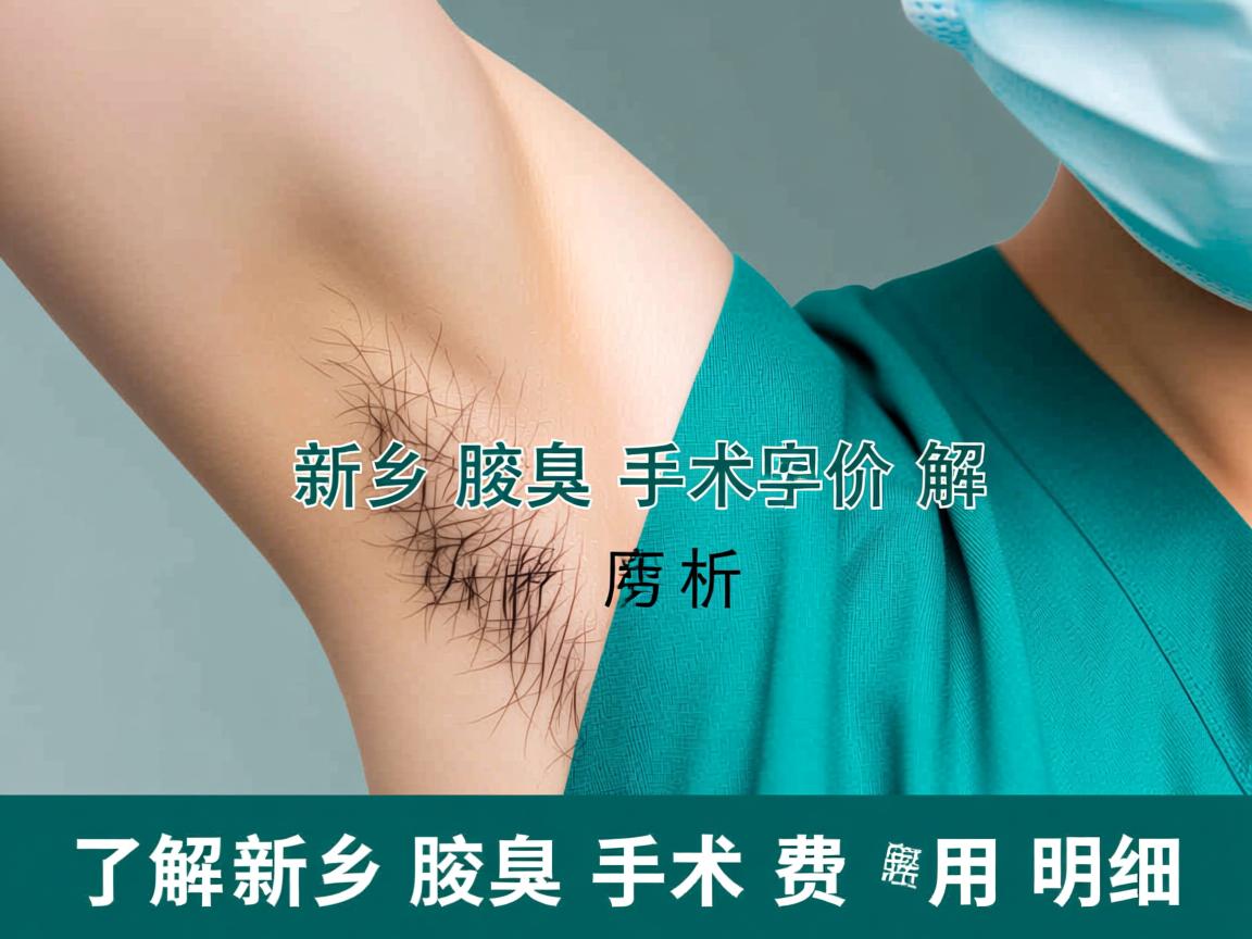 新乡腋臭手术价格解析，了解新乡腋臭手术费用明细