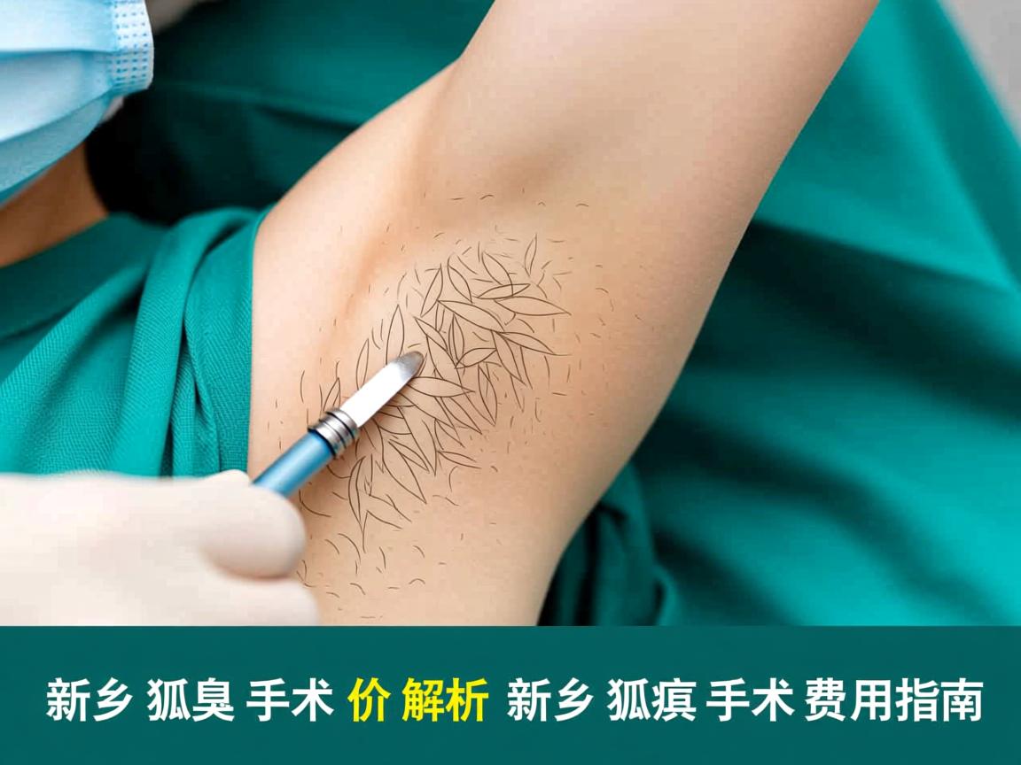 新乡狐臭手术价格解析，新乡狐臭手术费用指南