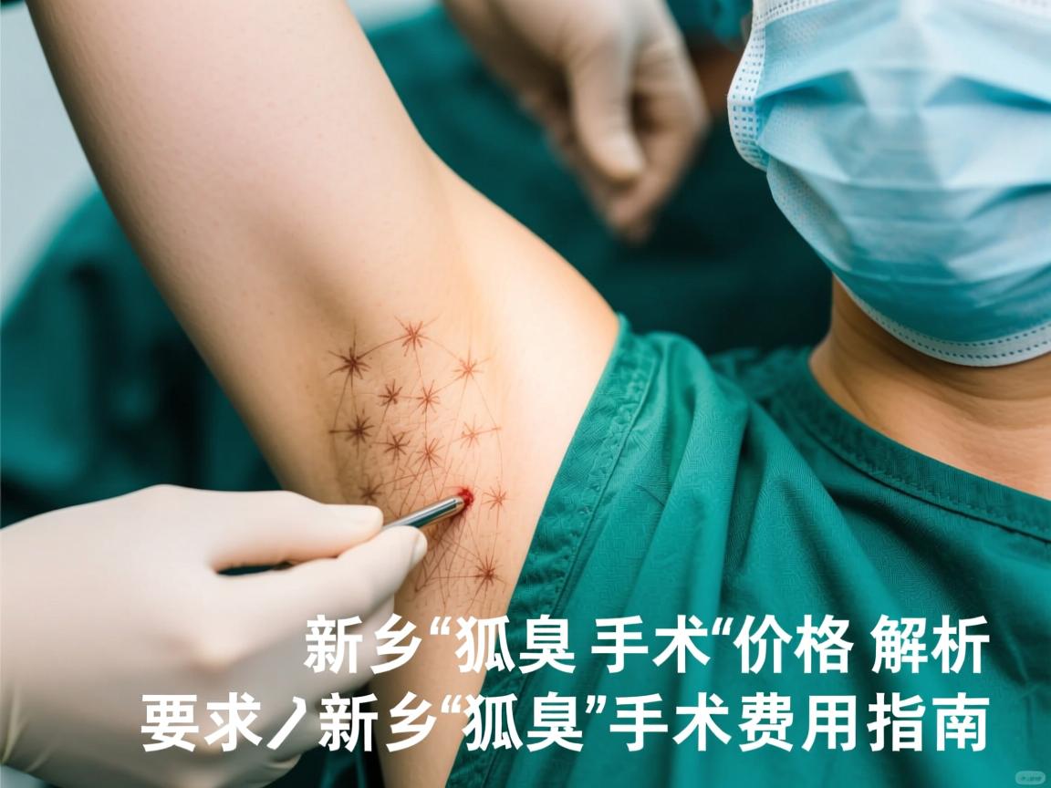 新乡狐臭手术价格解析，新乡狐臭手术费用指南