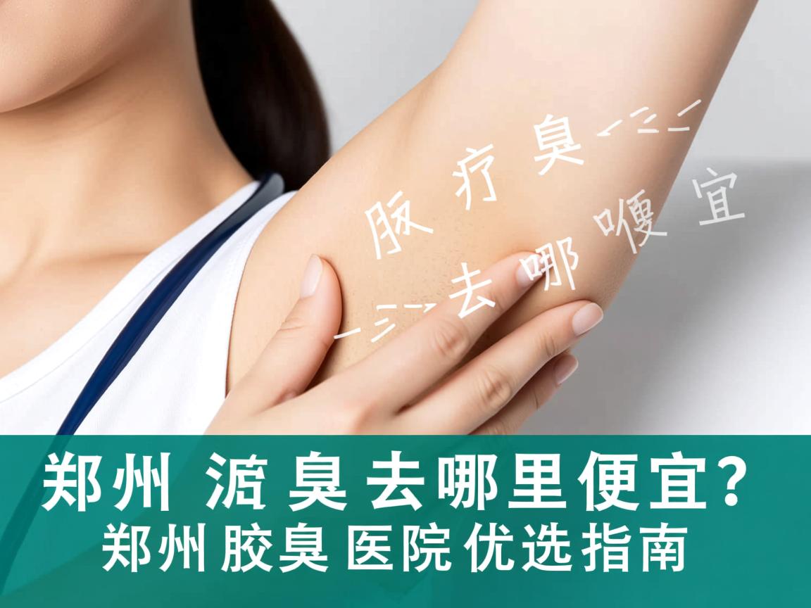 郑州治疗腋臭去哪里便宜？郑州腋臭医院优选指南