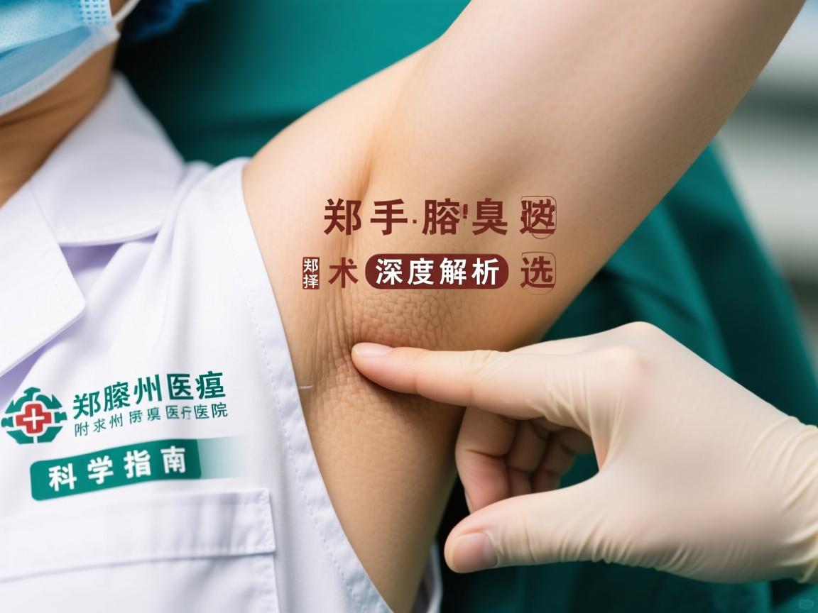 郑州腋臭手术深度解析，选择郑州附医腋臭医院的科学指南