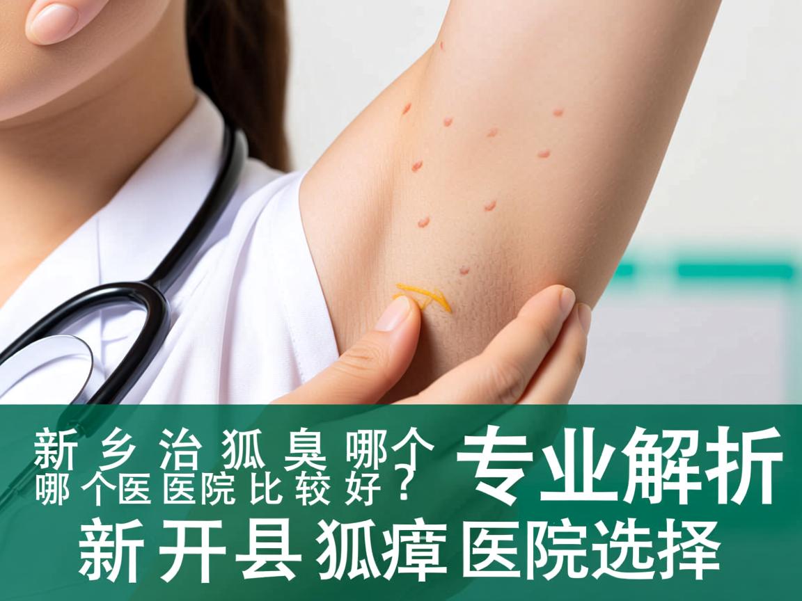 新乡治狐臭哪个医院比较好？专业解析新乡狐臭医院选择