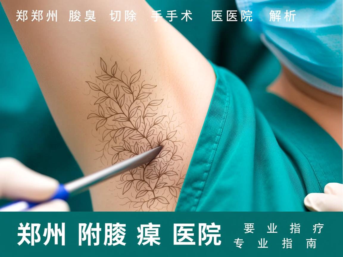 郑州腋臭切除手术医院解析，郑州附医腋臭医院专业指南