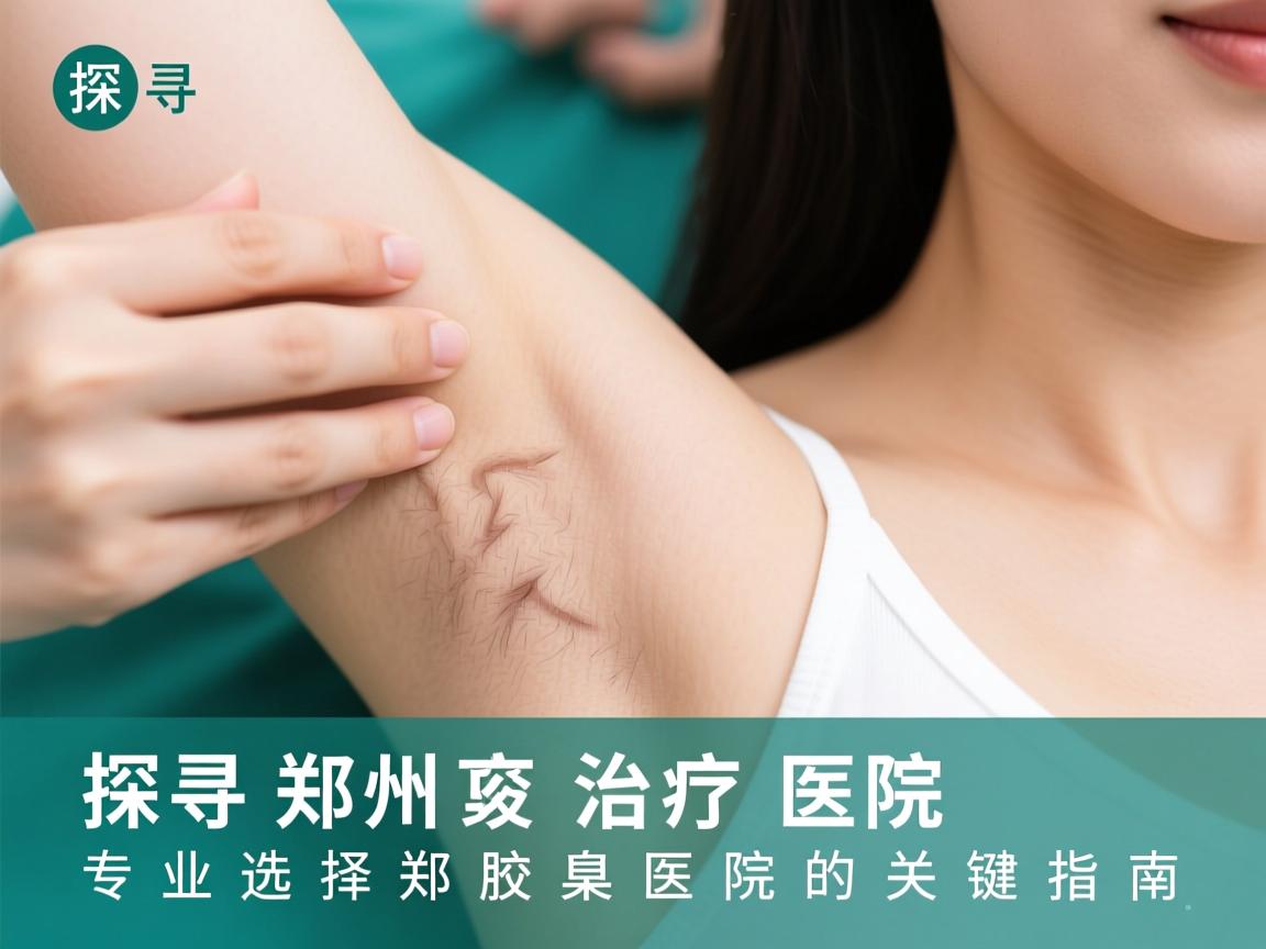 探寻郑州腋臭治疗医院，专业选择郑州腋臭医院的关键指南