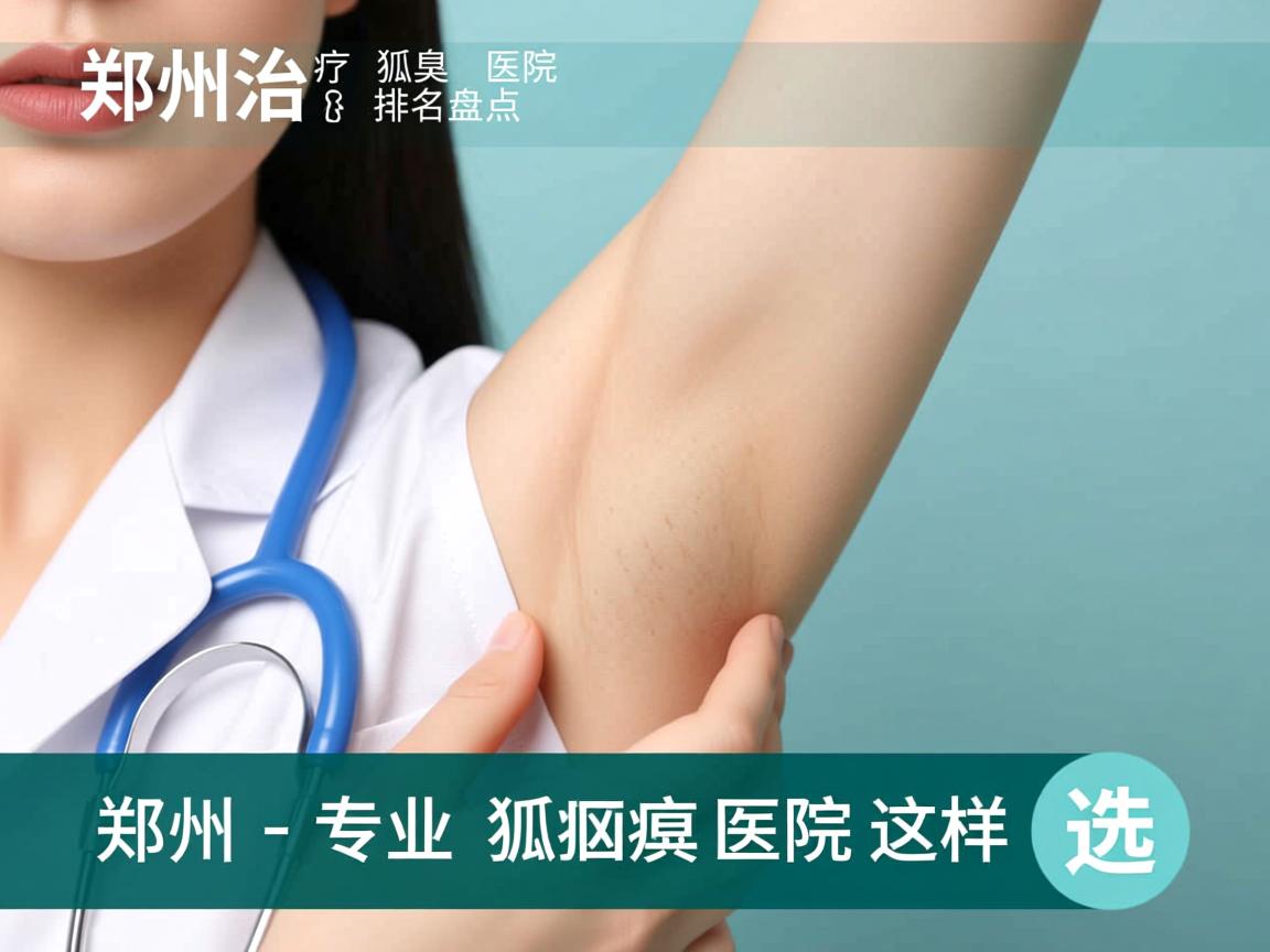 郑州治疗狐臭医院排名盘点，郑州专业狐臭医院这样选