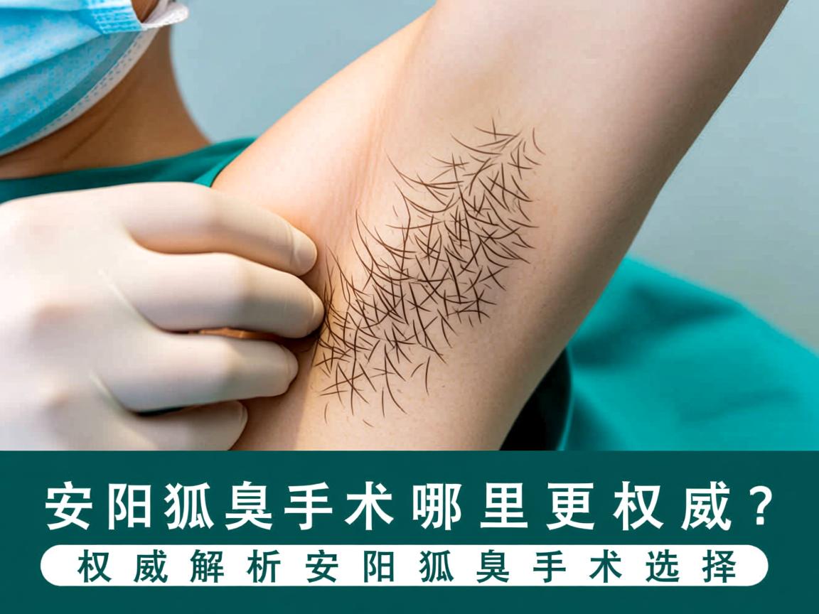 安阳狐臭手术哪里更权威？权威解析安阳狐臭手术选择