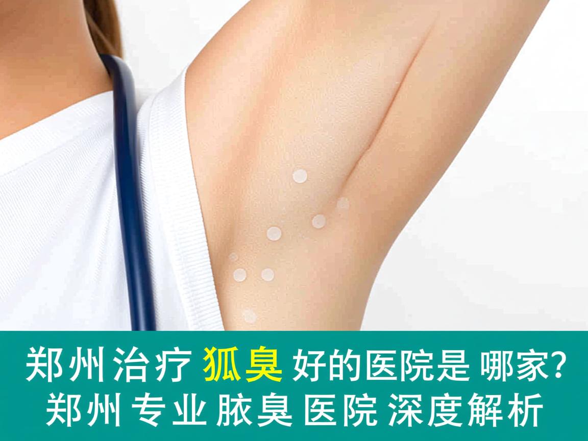 郑州治疗狐臭好的医院是哪家？郑州专业腋臭医院深度解析