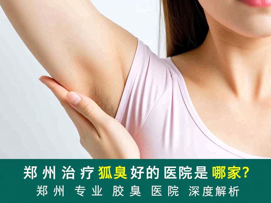 郑州治疗狐臭好的医院是哪家？郑州专业腋臭医院深度解析