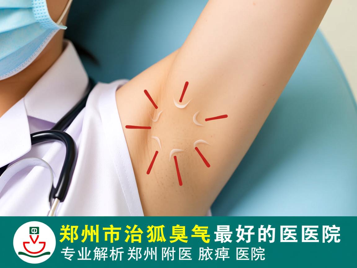 郑州市治狐臭最好的医院，专业解析郑州附医腋臭医院