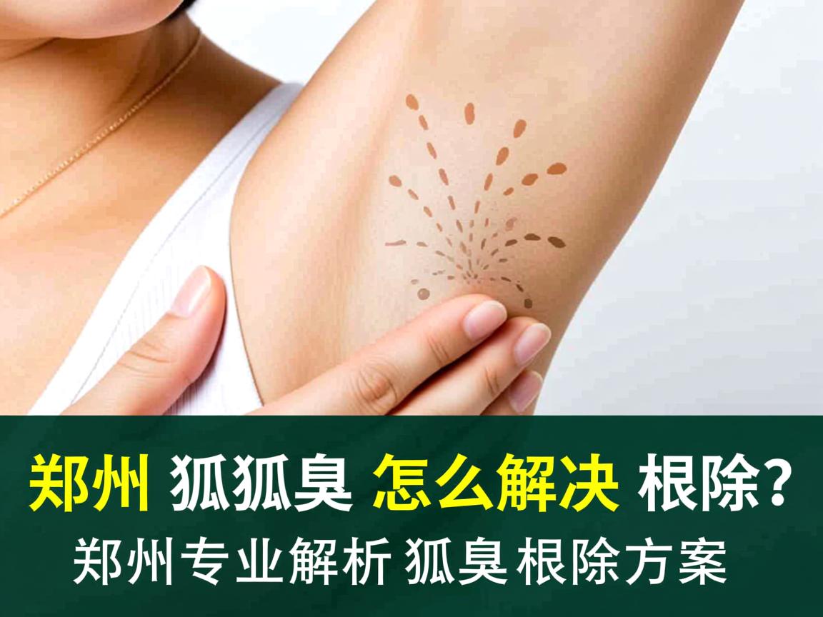 郑州狐臭怎么解决根除？郑州专业解析狐臭根除方案