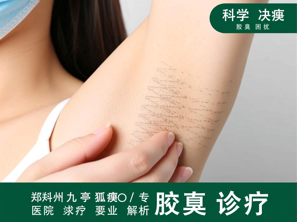 科学解决腋臭困扰，郑州九亭狐臭医院专业解析腋臭诊疗