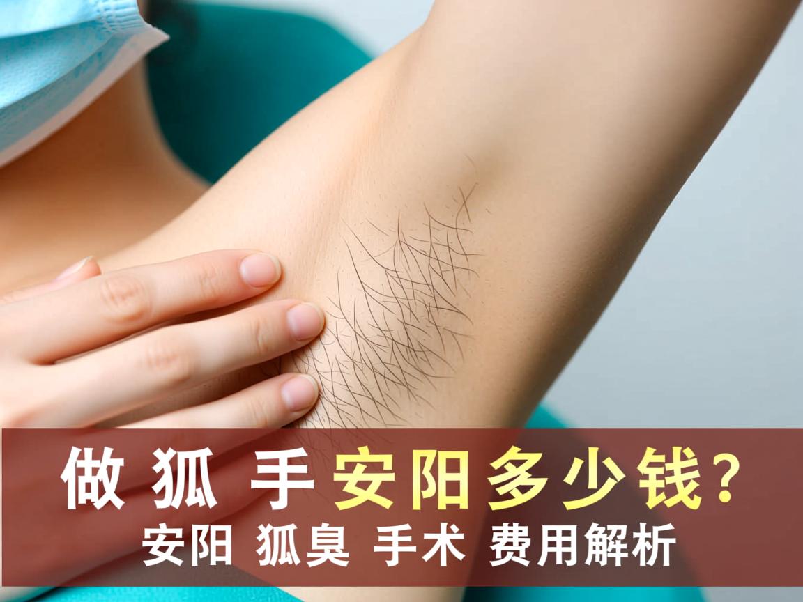 做狐臭手术安阳多少钱？安阳狐臭手术费用解析