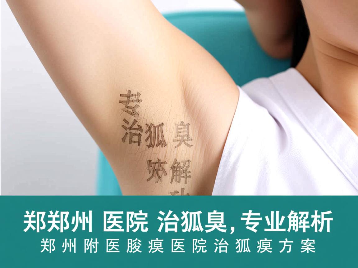 郑州医院治狐臭，专业解析郑州附医腋臭医院治狐臭方案