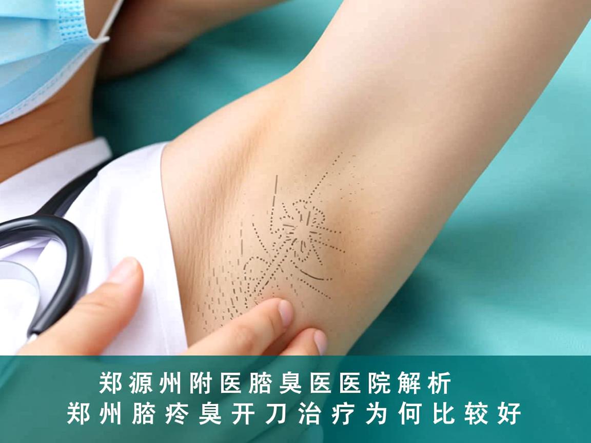 郑州附医腋臭医院解析，郑州腋臭开刀治疗为何比较好