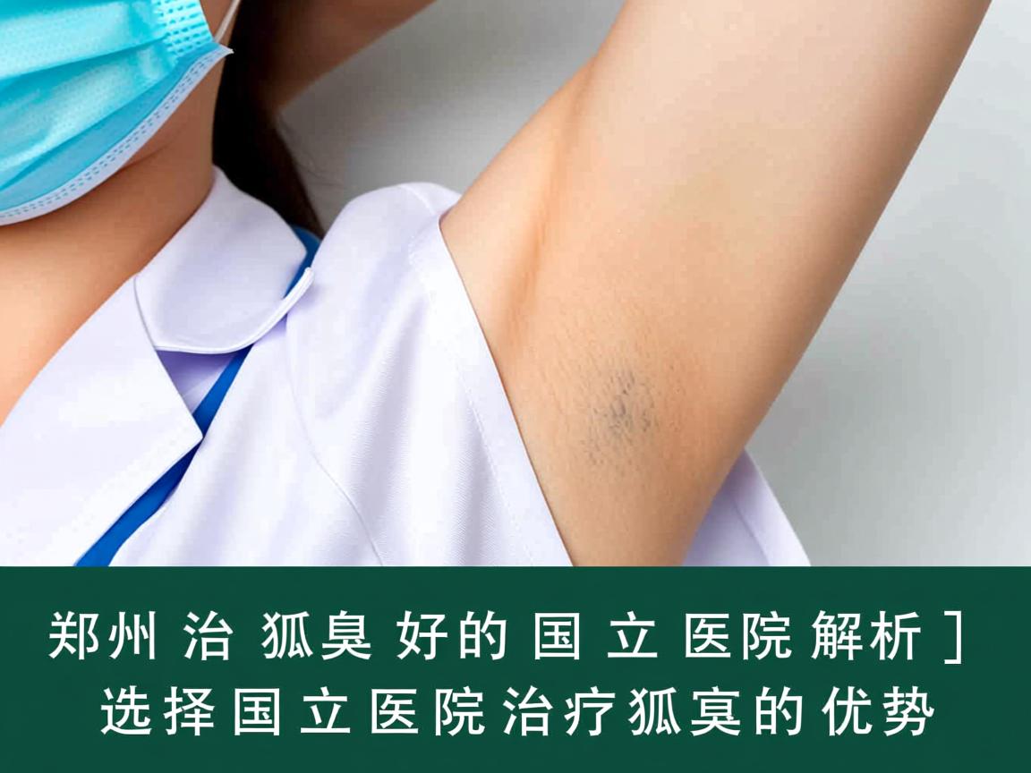 郑州治疗狐臭好的国立医院解析，选择国立医院治疗狐臭的优势