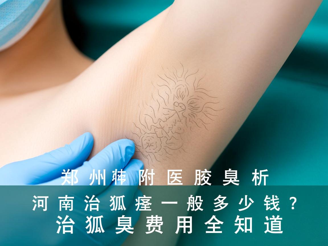 郑州附医腋臭解析，河南治狐臭一般多少钱？治狐臭费用全知道