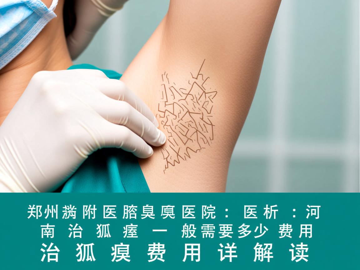 郑州附医腋臭医院解析，河南治狐臭一般需要多少费用，治狐臭费用详情解读