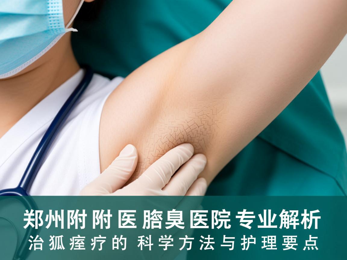 郑州附医腋臭医院专业解析，治狐臭的科学方法与护理要点