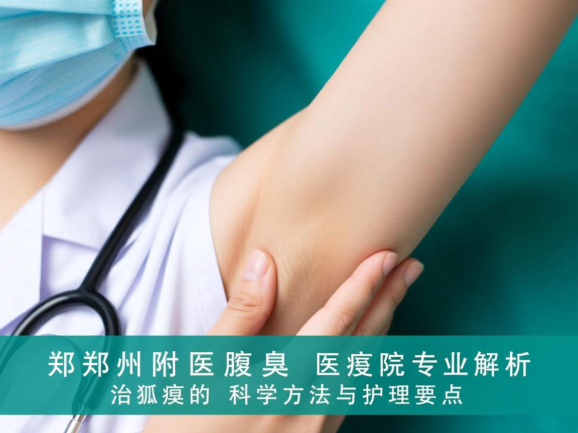 郑州附医腋臭医院专业解析，治狐臭的科学方法与护理要点