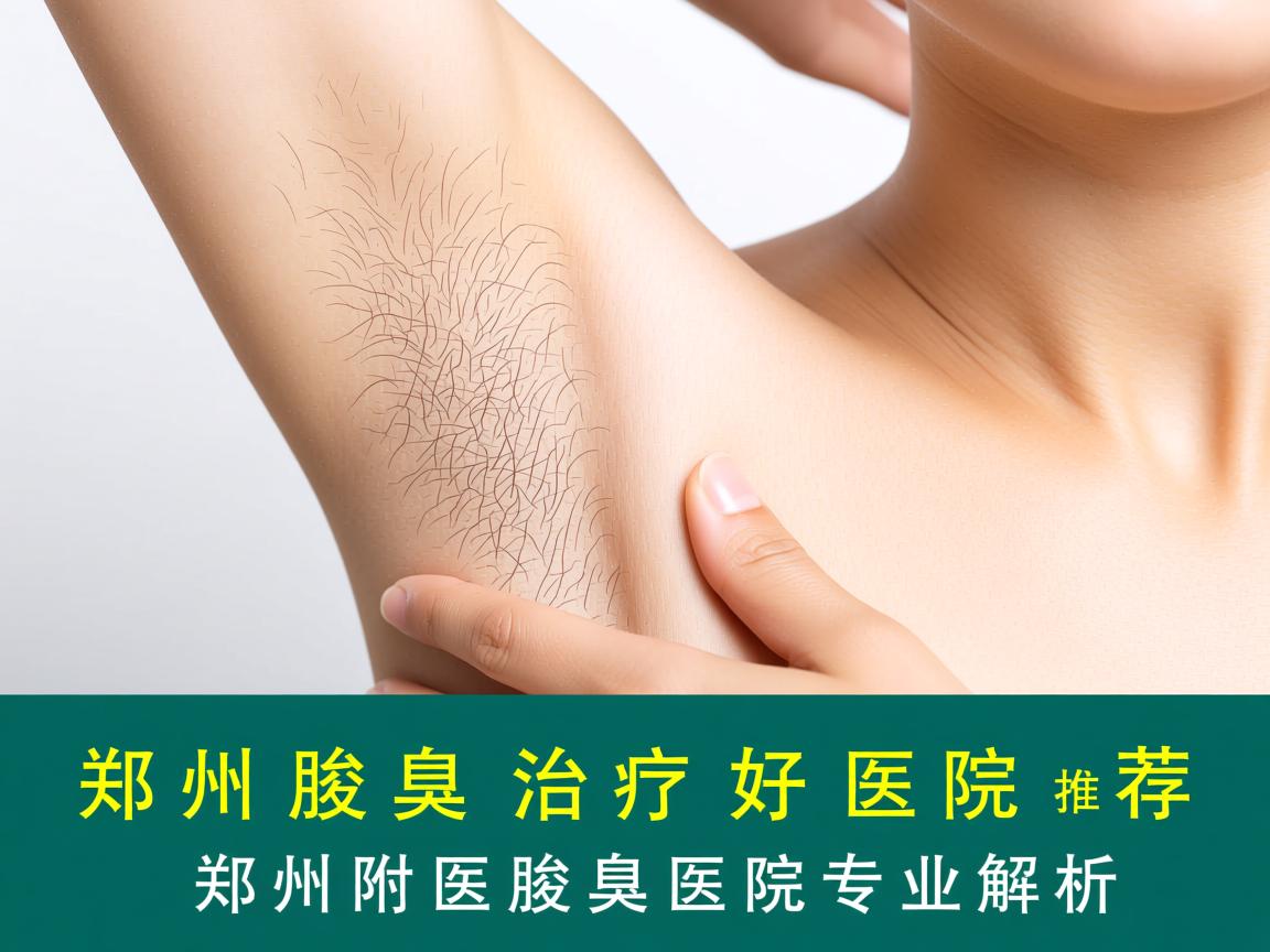 郑州腋臭治疗好医院推荐，郑州附医腋臭医院专业解析