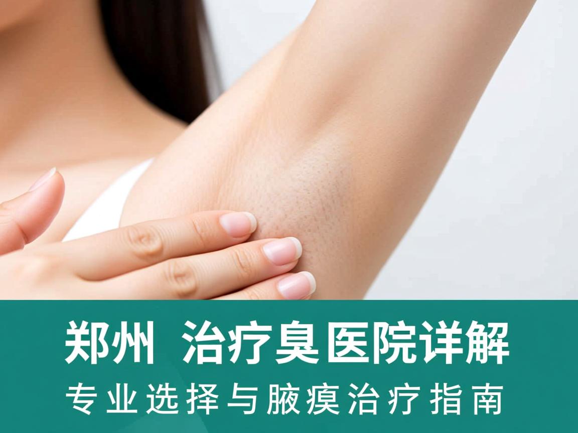 郑州治疗腋臭医院详解，专业选择与腋臭治疗指南