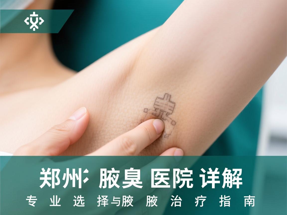 郑州治疗腋臭医院详解，专业选择与腋臭治疗指南