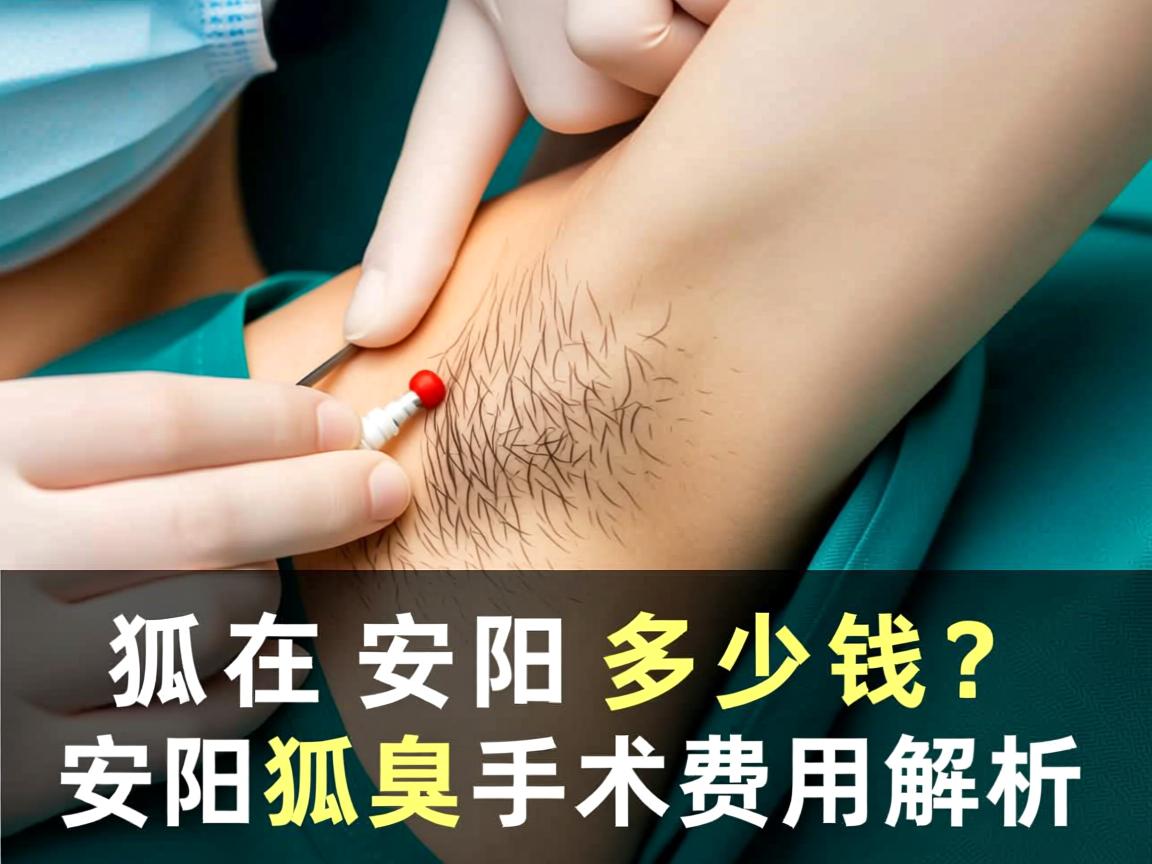 狐臭手术在安阳做多少钱？安阳狐臭手术费用解析