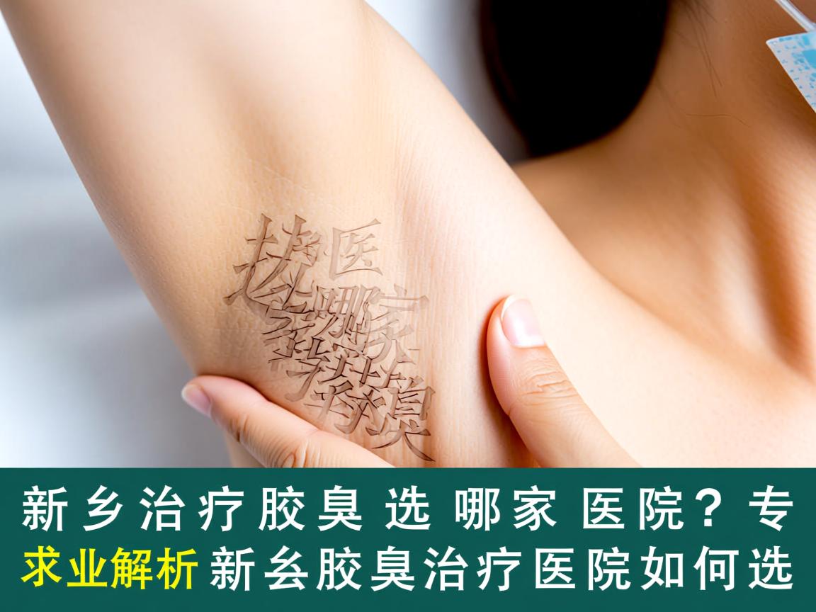 新乡治疗腋臭选择哪家医院？专业解析新乡腋臭治疗医院如何选