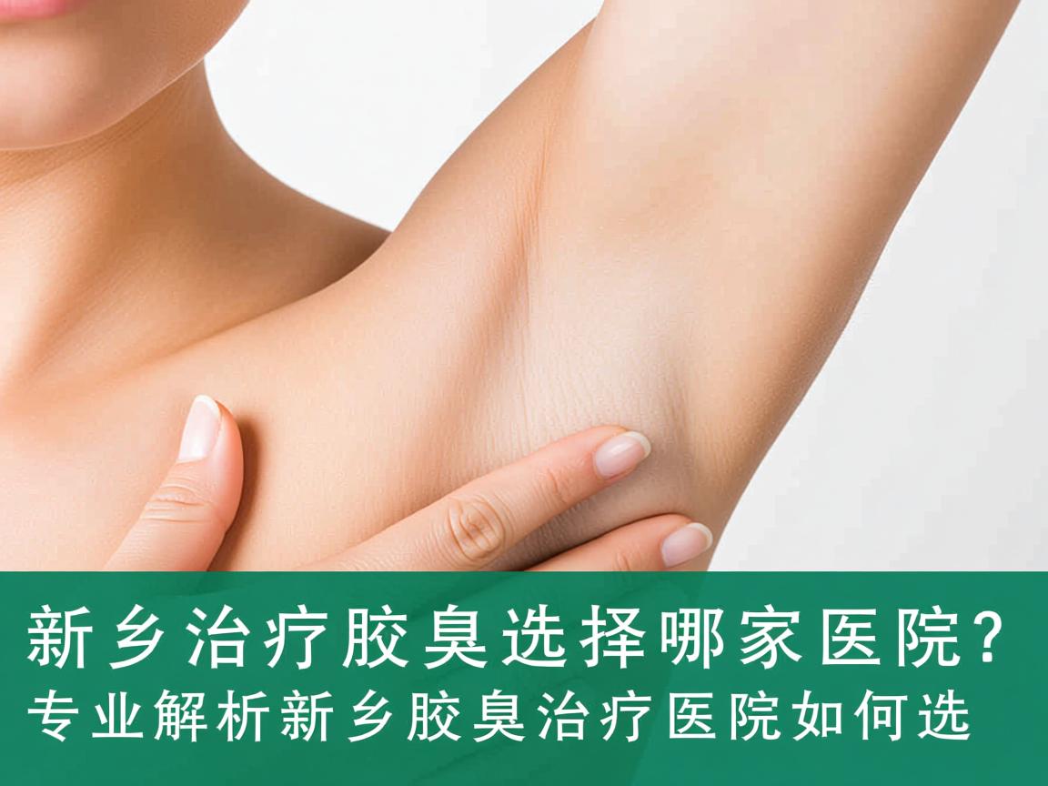 新乡治疗腋臭选择哪家医院？专业解析新乡腋臭治疗医院如何选