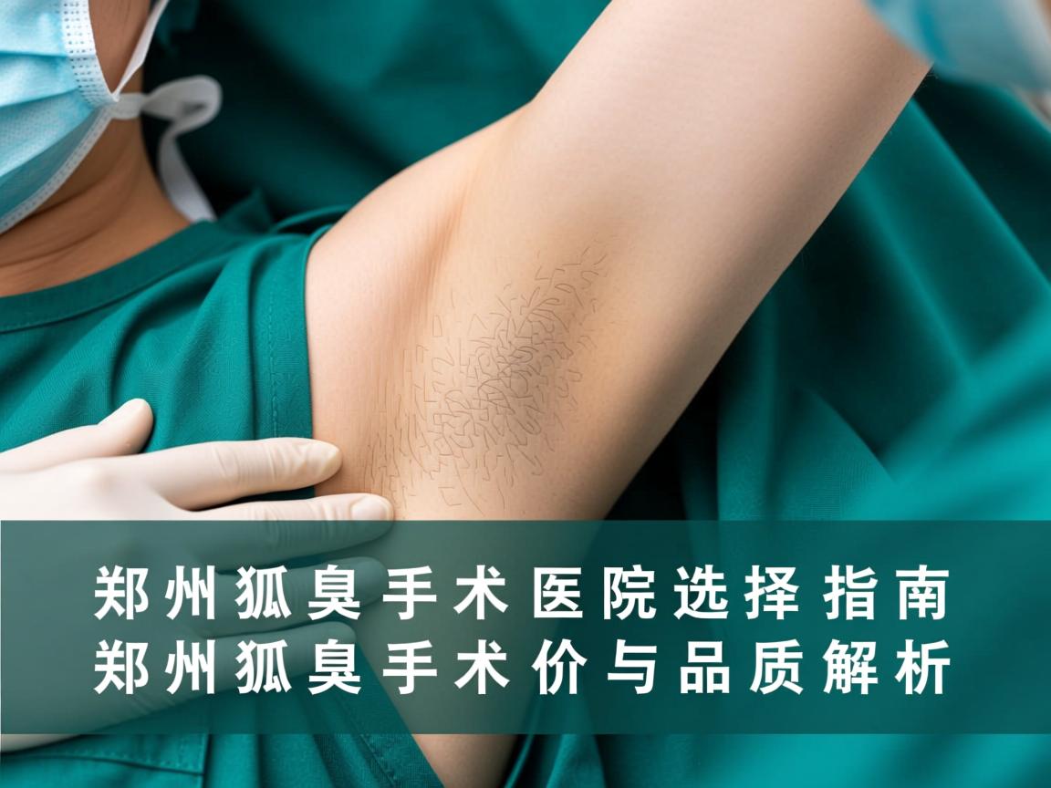 郑州狐臭手术医院选择指南,郑州狐臭手术价格与品质解析 郑州狐臭手术医院选择指南,郑州狐臭手术价格与品质解析