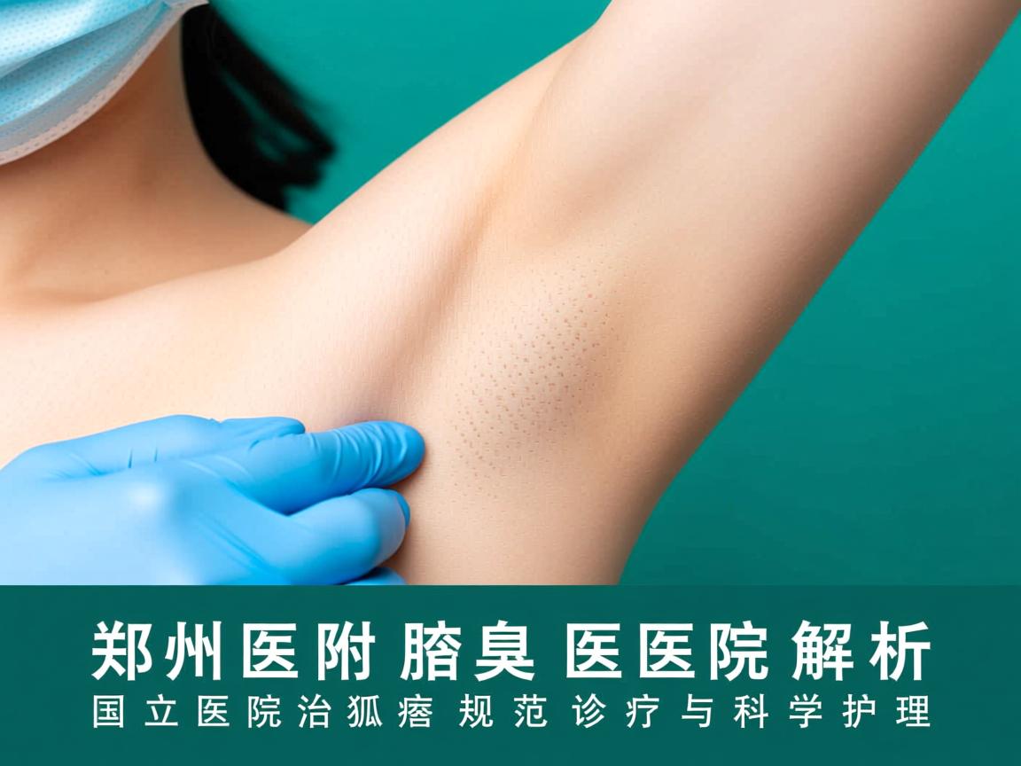 郑州附医腋臭医院解析，国立医院治狐臭的规范诊疗与科学护理