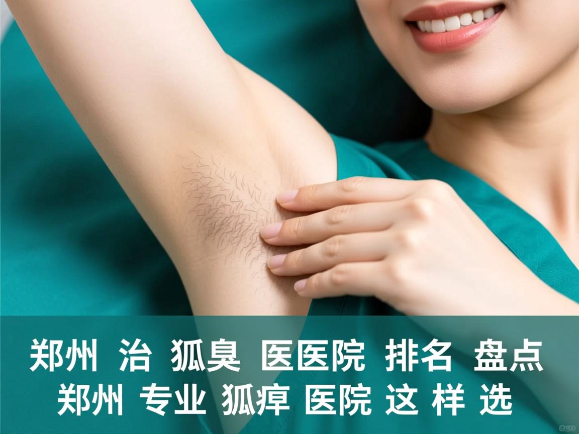 郑州治狐臭医院排名盘点，郑州专业狐臭医院这样选