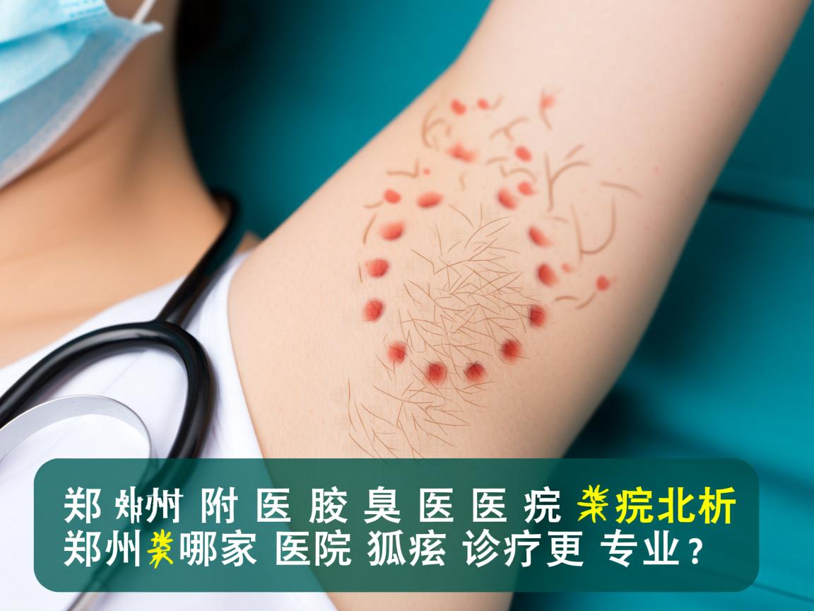 郑州附医腋臭医院解析，郑州哪家医院狐臭诊疗更专业？