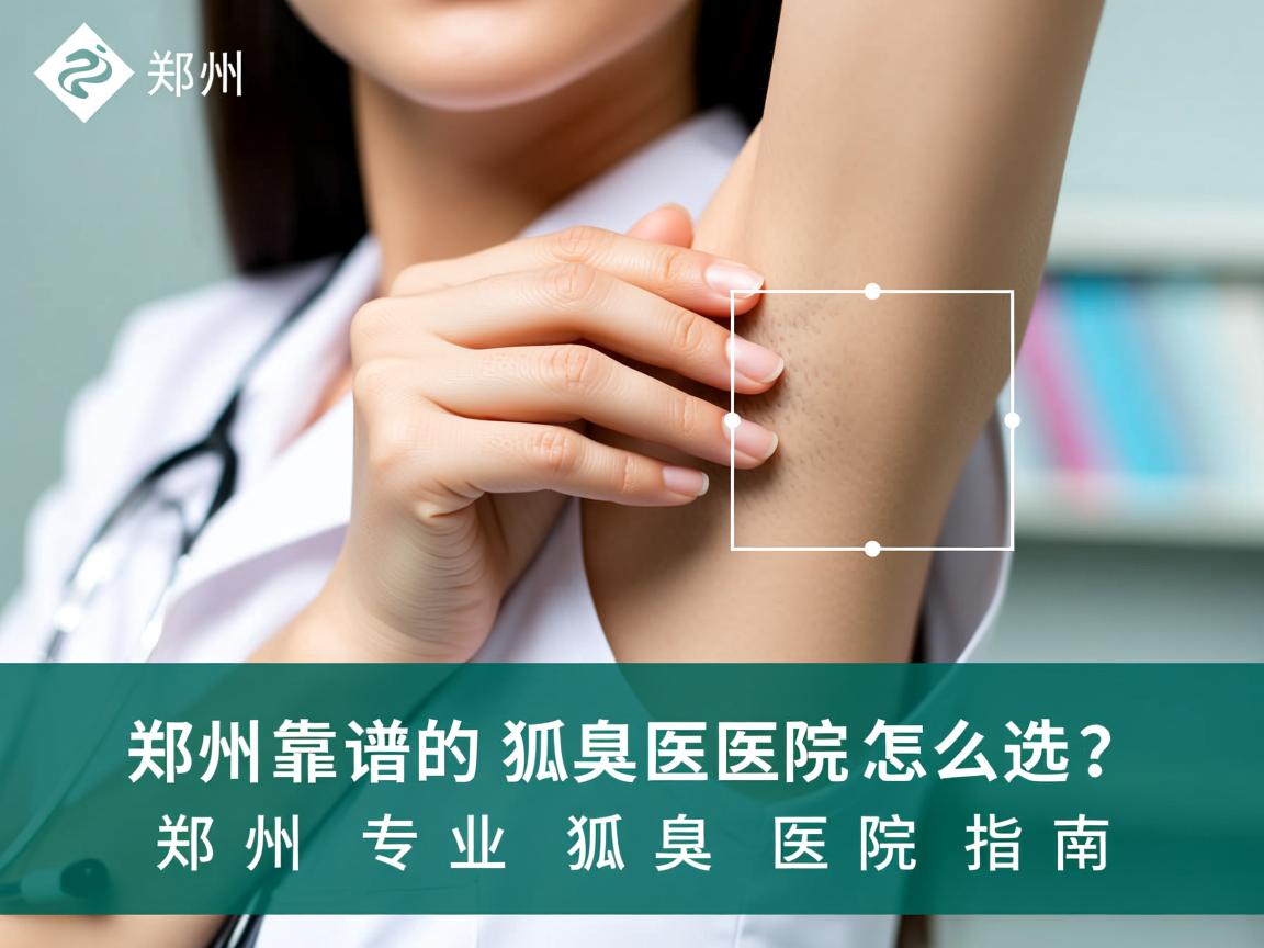 郑州靠谱的狐臭医院怎么选？郑州专业狐臭医院指南