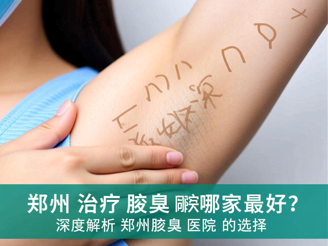 郑州治疗腋臭医院哪家最好?深度解析郑州腋臭医院的选择 郑州治疗腋臭医院哪家最好?深度解析郑州腋臭医院的选择