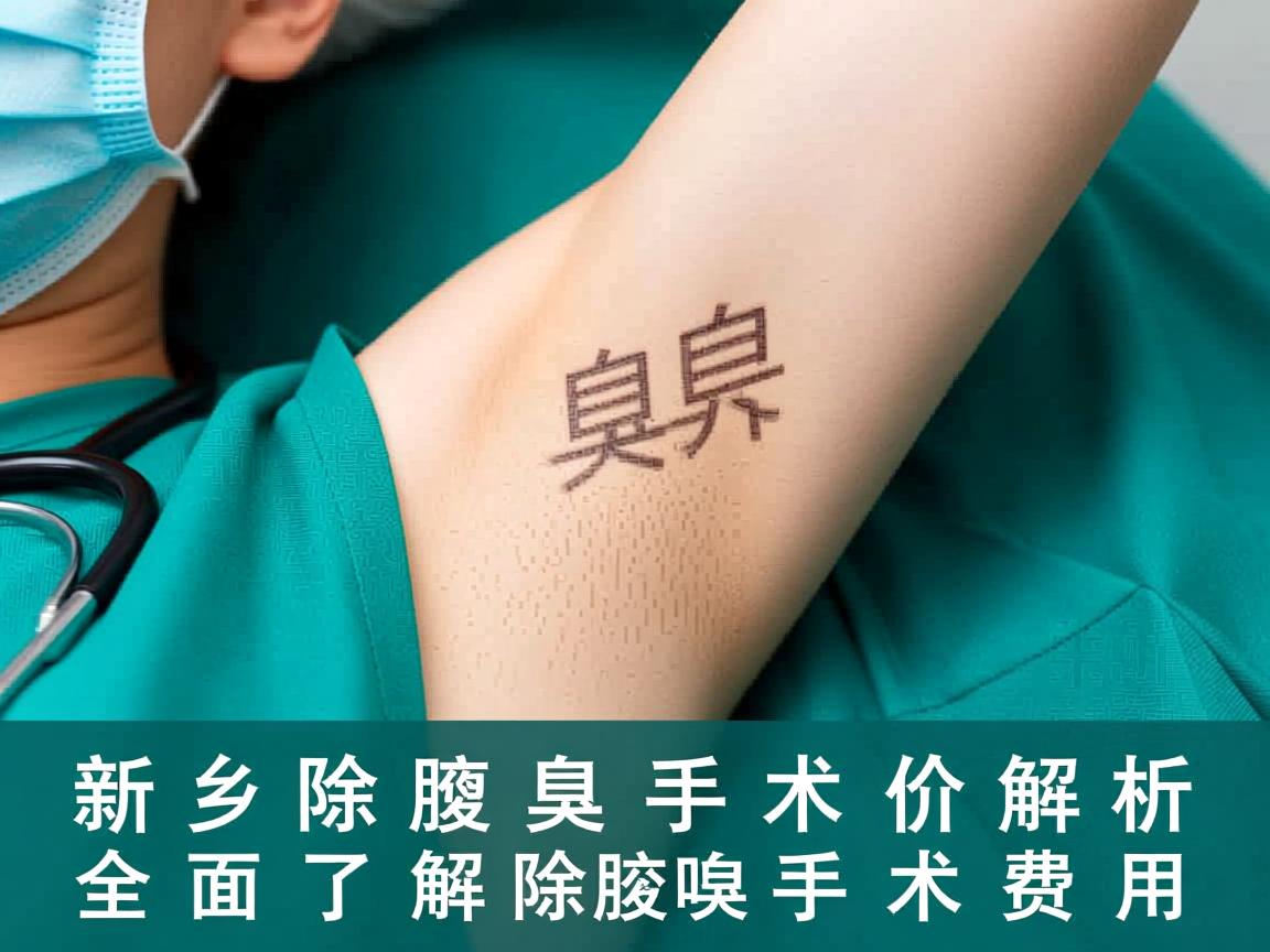 新乡除腋臭手术价格解析,全面了解除腋臭手术费用 新乡除腋臭手术价格解析,全面了解除腋臭手术费用