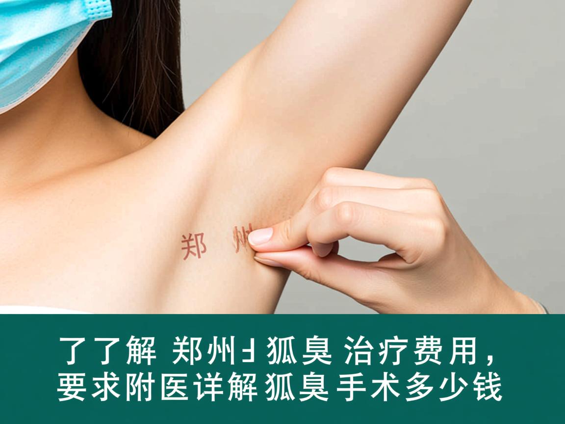 了解郑州狐臭治疗费用,郑州附医详解狐臭手术多少钱 了解郑州狐臭治疗费用,郑州附医详解狐臭手术多少钱