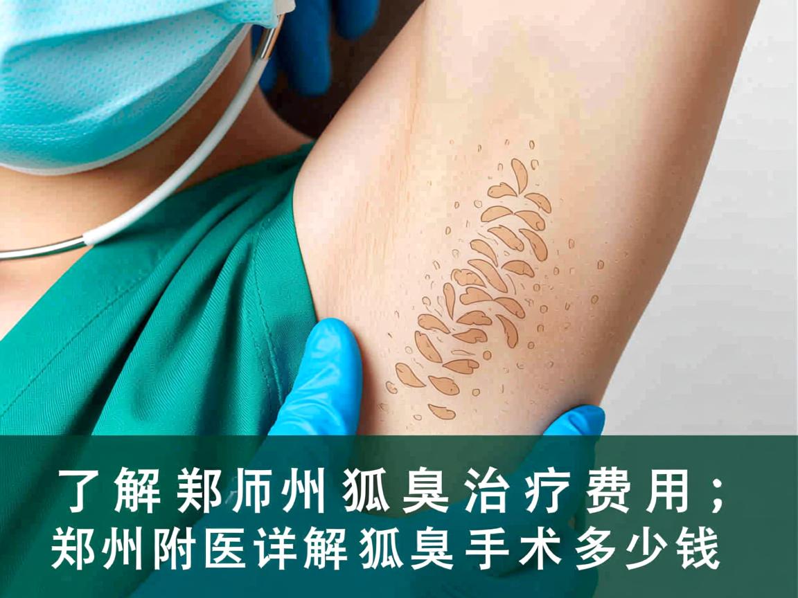 了解郑州狐臭治疗费用,郑州附医详解狐臭手术多少钱 了解郑州狐臭治疗费用,郑州附医详解狐臭手术多少钱