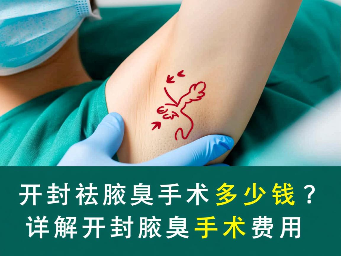 开封祛腋臭手术多少钱?详解开封腋臭手术费用 开封祛腋臭手术多少钱?详解开封腋臭手术费用